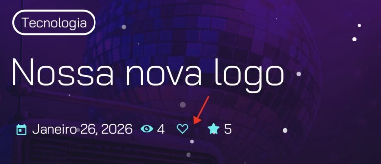 Curta o coração nos detalhes das postagens