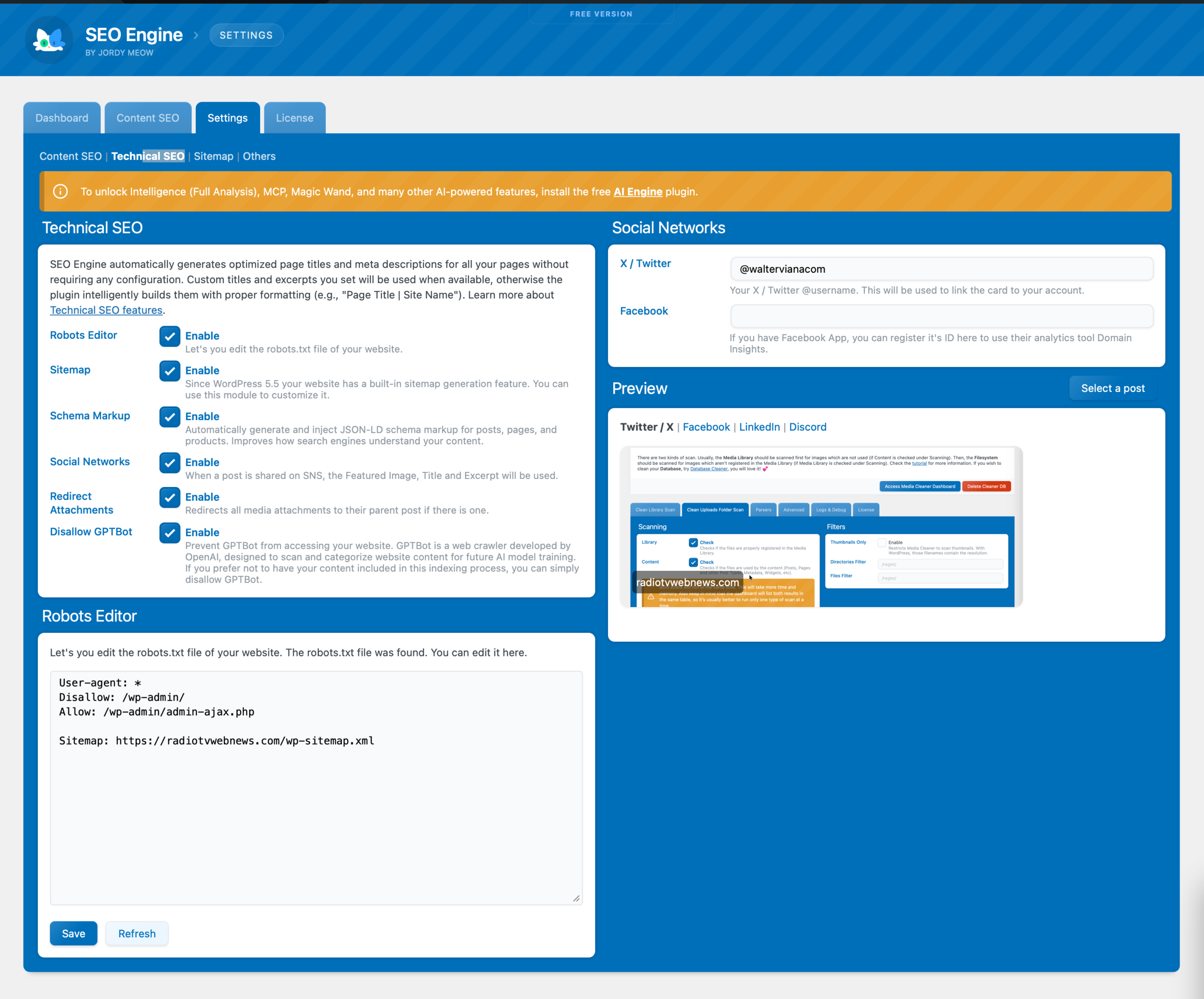 Realize a análise e ajustes técnicos do SEO do seu site. Captura créditos : radiotvwebnews Realize a análise e ajustes técnicos do SEO do seu site. Captura créditos : radiotvwebnews