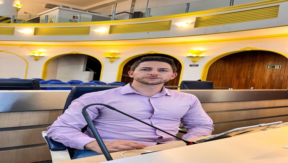 Vereador Aliff Jimenes. Foto créditos: Assessoria do vereador