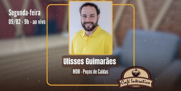 Entrevista com Ulisses Guimarães. Imagem créditos: Sulminas TV