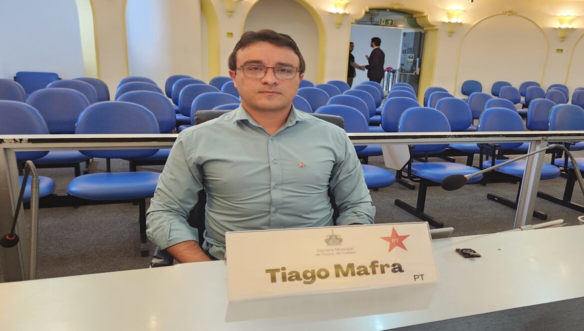 Vereador Tiago Mafra. Foto créditos assessoria