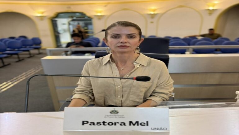 Vereadora Mel Maximiano. Foto créditos : Assessoria 